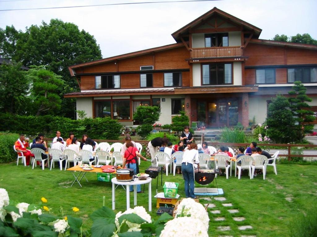 Country Inn Kashiwabara Хакуба Екстер'єр фото